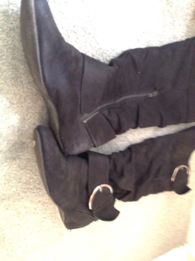 black mould removal from leather boots